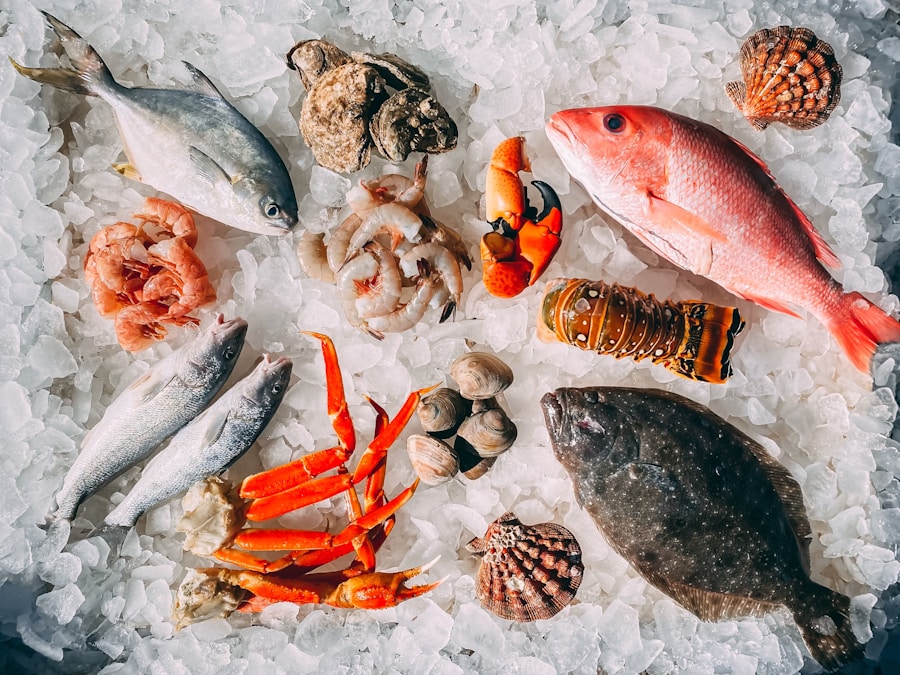 Mariscos, Crustáceos e Moluscos